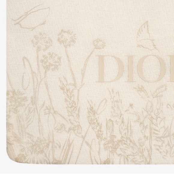NIB Dior Floral and Butterfly Pouch (Mother’s Day - Limited Edition) - Picture 2 of 9